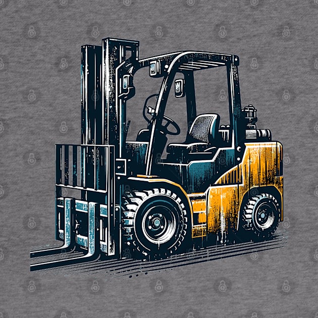 Forklift by Vehicles-Art